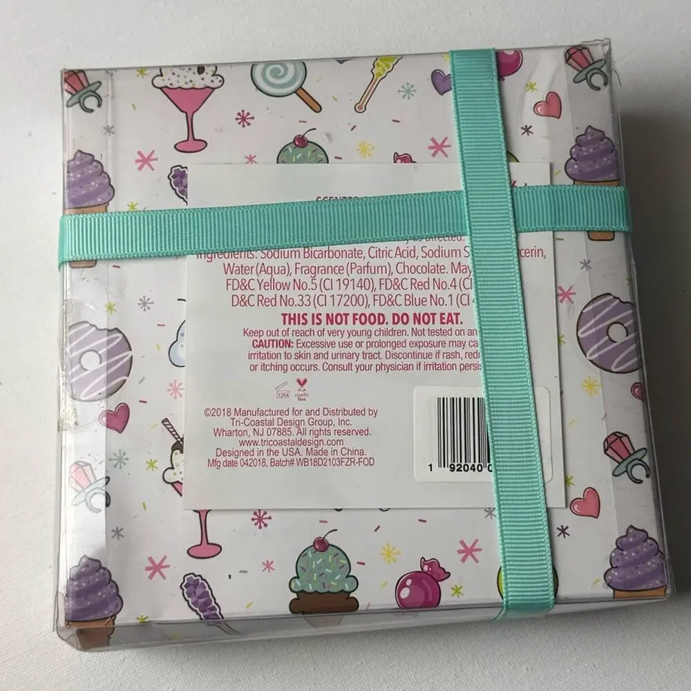 Bath Fizzer frosted donut